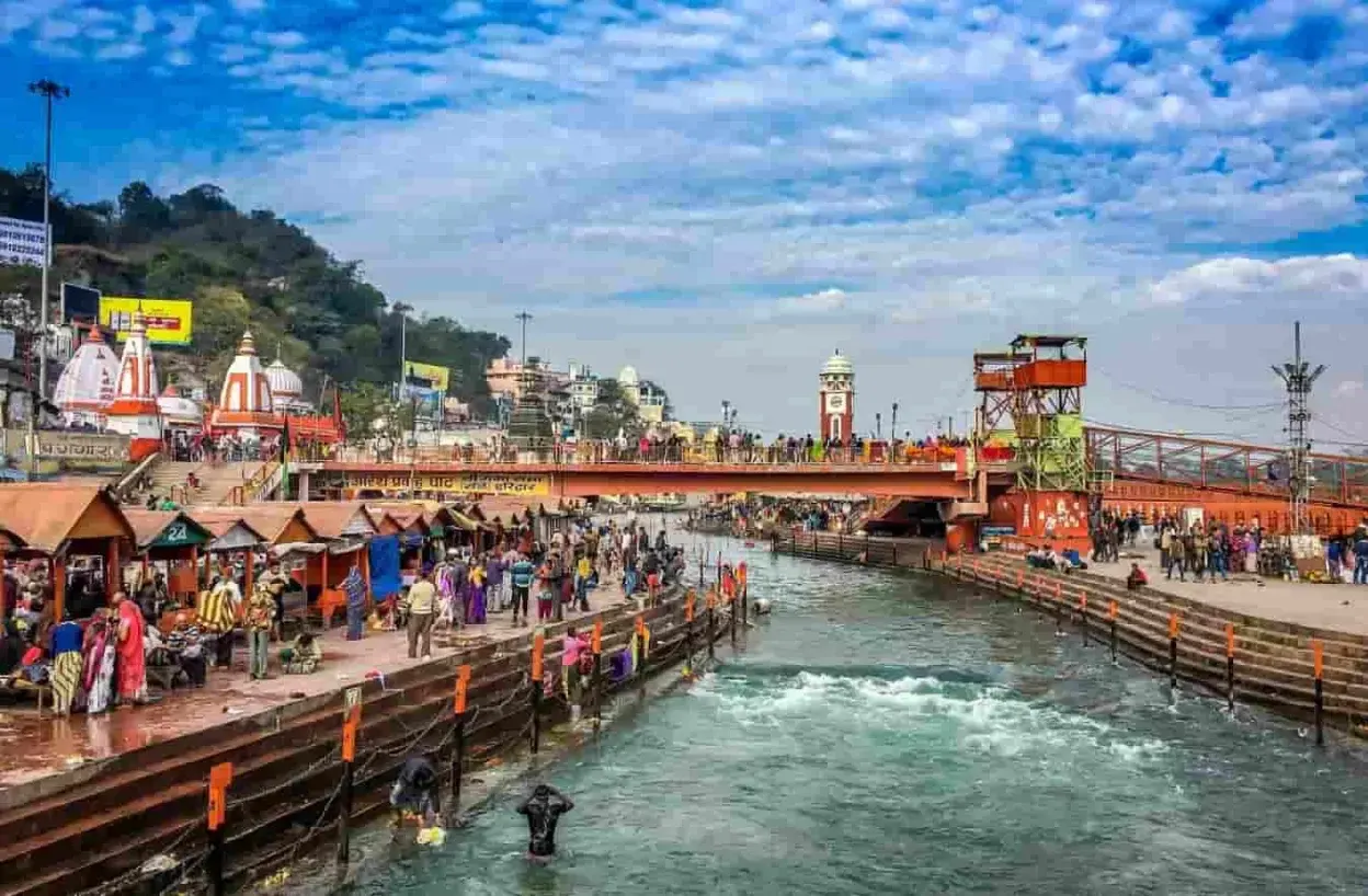 Evening Ganga Aarti at Har Ki Pauri