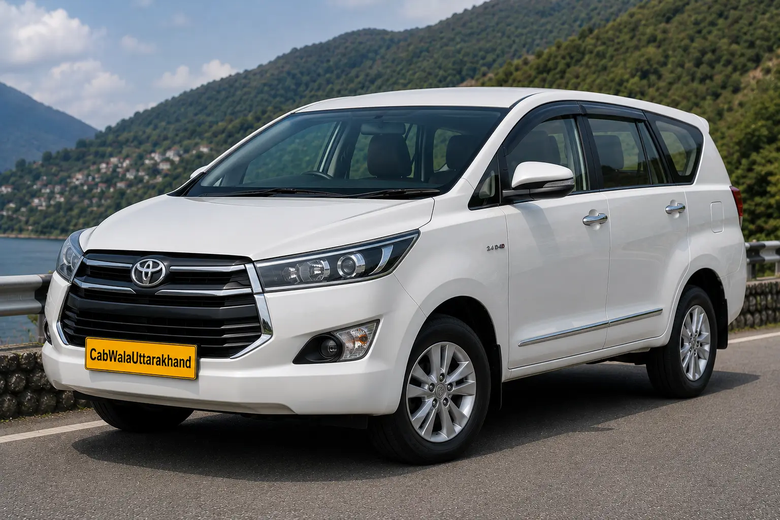 Toyota Innova Crysta luxury SUV cab